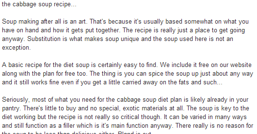 cabbage soup diet recipe 7 day plan clip art